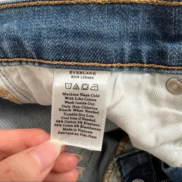 Everlane skinny ankle jeans size 26 - Picture 4 of 4